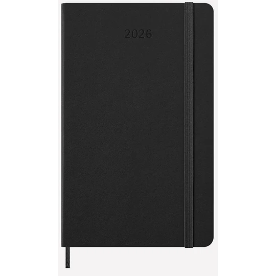 Agenda 2026 - Pro Semanal Vertical - Tapa Dura - Large - Negro