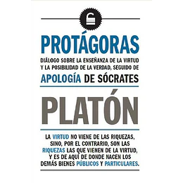 Protagoras + Apologia  