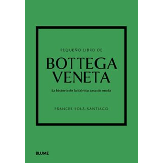 Pequeño Libro De Bottega Veneta