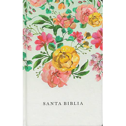 Biblia Rvr196 Letra Grande Flores Nombres De Dios