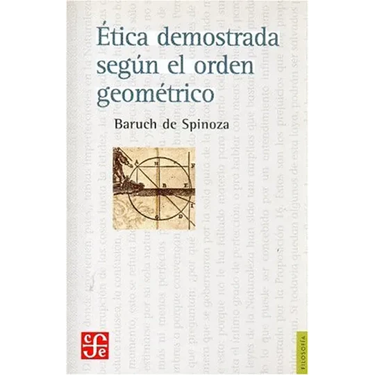 Etica Demostrada Segun El Orden Geometrico