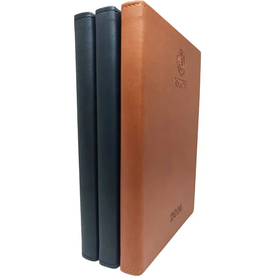 Agenda Ascott Presidente Clasica Negro S/logo
