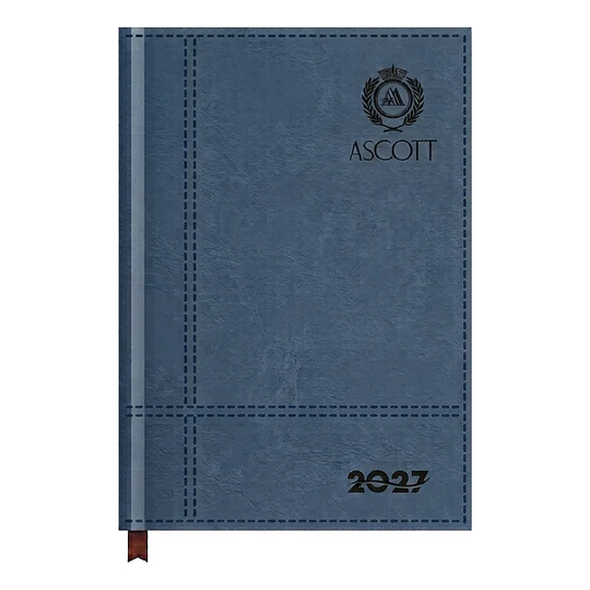 Agenda Ascott Presidente Clasica Azul S/logo
