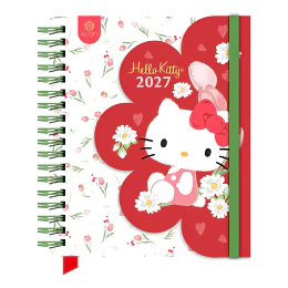 Agenda Ascott C/esp Hello Kitty 17,8x23,5cm