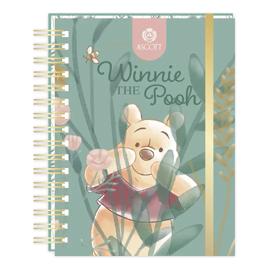 Planner Ascott C/esp Winnie Pooh 17,8x23,5cm
