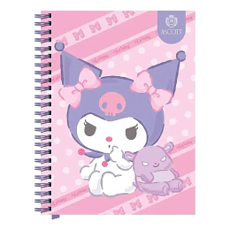 Planner Ascott C/esp Kuromi 17.8x23,5cm