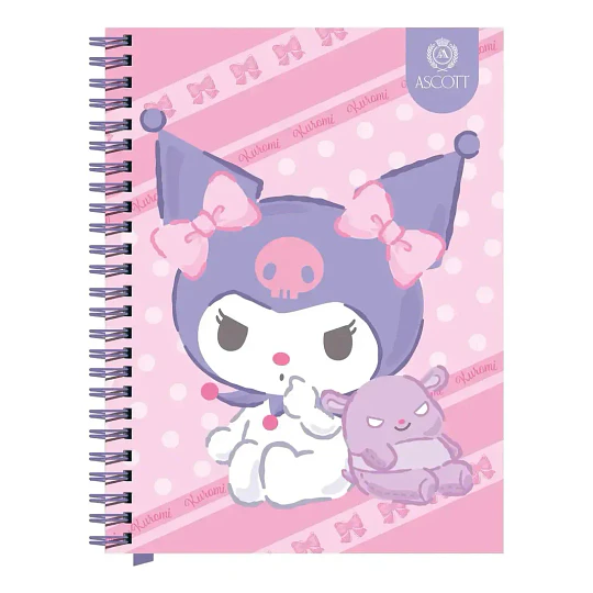 Planner Ascott C/esp Kuromi 17.8x23,5cm