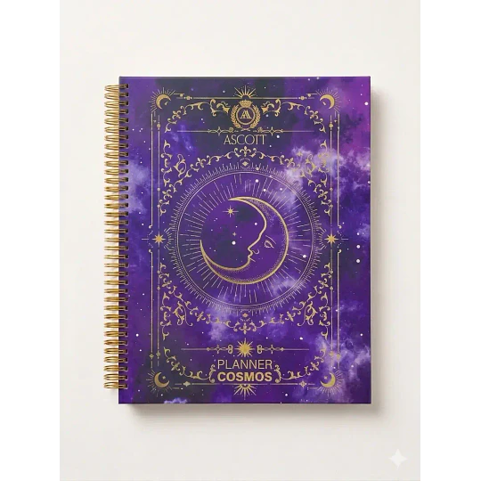 Planner Ascott C/esp Cosmos I8 X 24 Cms