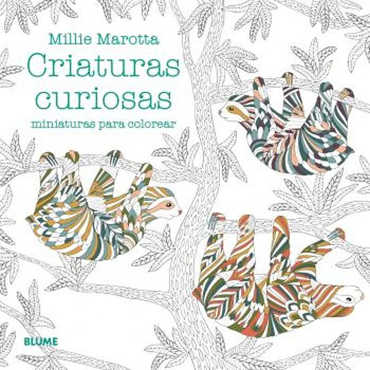 Criaturas Curiosas Miniaturas Para Colorear