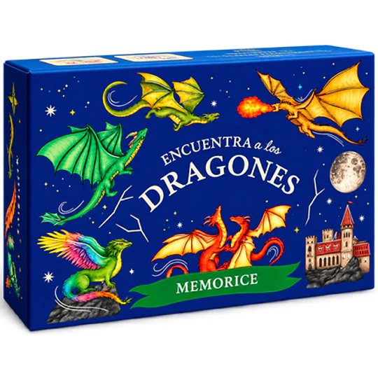 Encuentra A Los Dragones Memorice