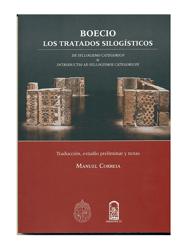 Boecio Los Tratados Silogisticos 1