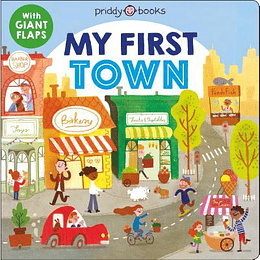 My First Places My First Town  A Flap Book