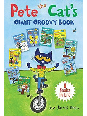 Pete The Cats Giant Groovy Book (9 Books In One) 