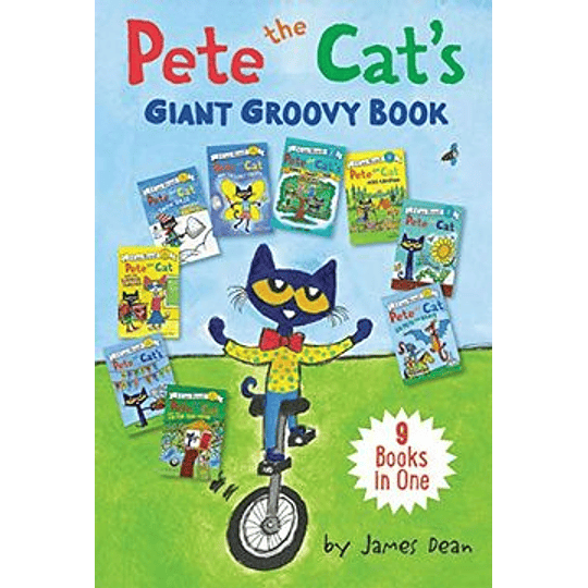 Pete The Cats Giant Groovy Book (9 Books In One) 