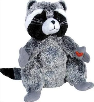 Muñeco De Peluche Chester The Raccoon De Un Beso En Mi Mano 1