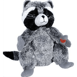 Muñeco De Peluche Chester The Raccoon De Un Beso En Mi Mano