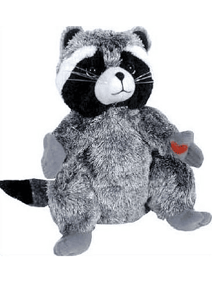Muñeco De Peluche Chester The Raccoon De Un Beso En Mi Mano