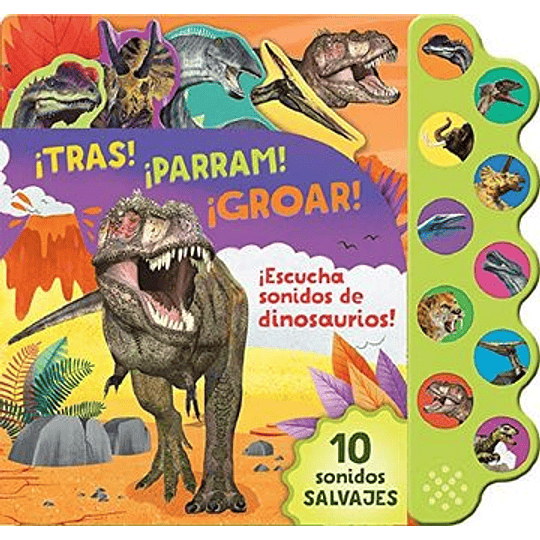 Tras  Parram  Groar  Escucha Sonidos De Dinosaurios