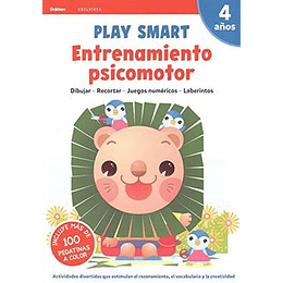 Play Smart Entrenamiento Psicomotor. 4 Años 