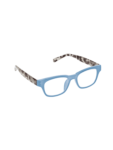 Lentes +3.0 Vintage Vibes Focus Blue/gray Tortoise 1