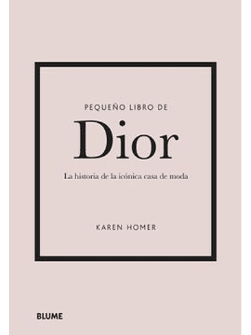 Pequeño Libro De Dior 1