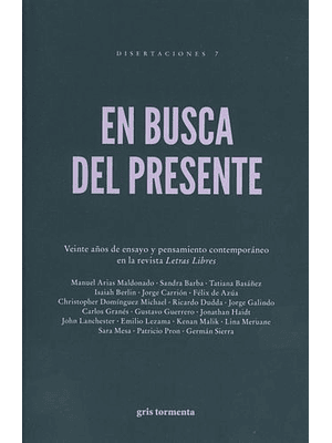 En Busca Del Presente