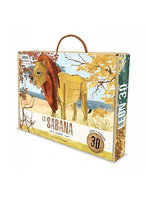 Puzzle Sabana, El Leon, La