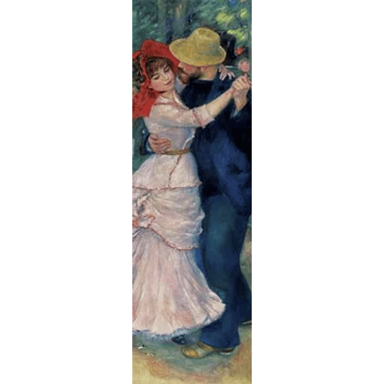 Marcapaginas Dance At Bougival Renoir