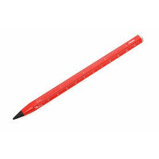 Troika Multitasking Endless Construction Pencil Red