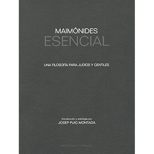 Maimonides Esencial
