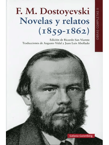 Novelas Y Relatos (1859-1862) 1