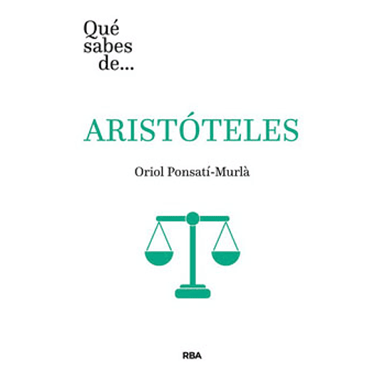 Que Sabes De Aristoteles