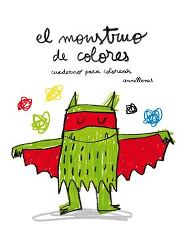 Monstruo De Colores Cuaderno Para Colorear, El 1
