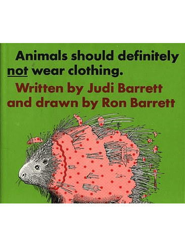 Animals Should Definitely Not Wear Clothing Td 1