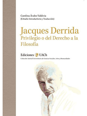 Privilegio O Del Derecho A La Filosofia