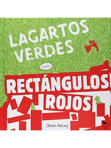 Lagartos Verdes Contra Rectangulos Rojos 1
