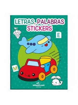 Letras Palabras Stickers Verde