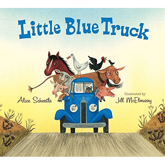 Little Blue Truck Lap Board Book (Bb)