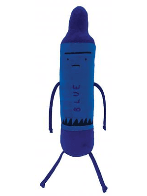 Muñeco El Dia Que Los Crayones Renunciaron Azul 
