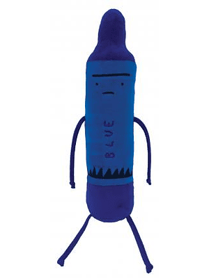 Muñeco El Dia Que Los Crayones Renunciaron Azul 