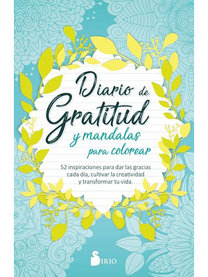 Diario De Gratitud Y Mandalas Para Colorear