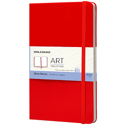 Art Sketchbook Carnet De Croquis Red