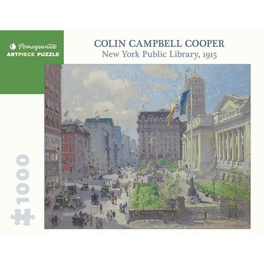 Puzzle Colin Campbell Cooper New York Public Library 1915