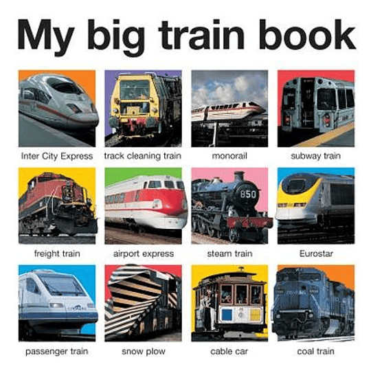 My Big Train Book (Bb)