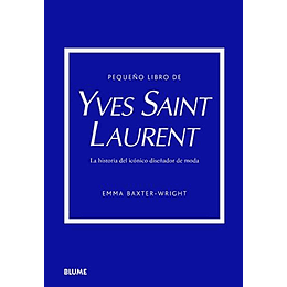 Pequeño Libro De Yves Saint Laurent