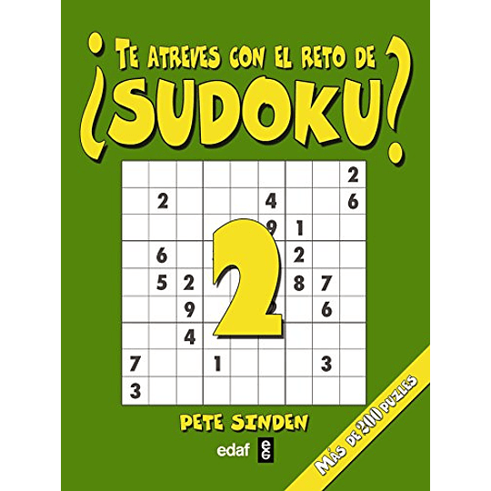 Sudoku 2 Te Atreves Con El Reto