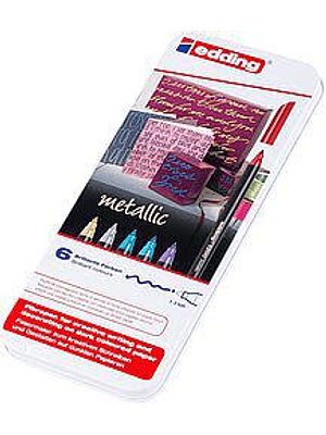 Set De 6 Colores Metalicos