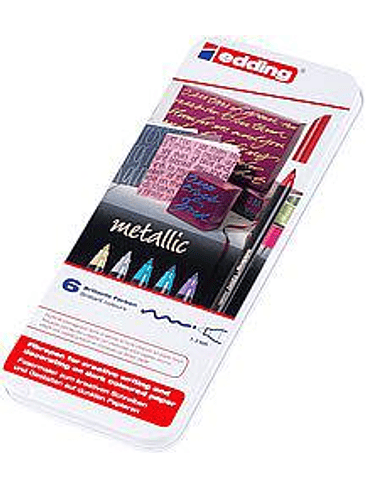 Set De 6 Colores Metalicos 1