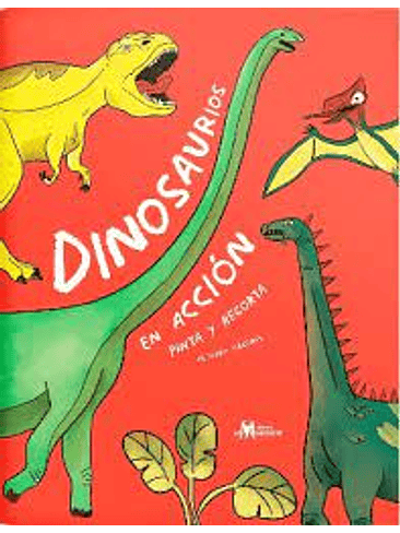 Dinosaurios En Accion Pinta Y Recorta 1