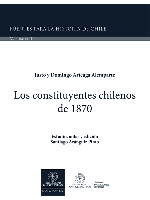 Constituyentes Chilenos De 1870 Volumen Iii, Los